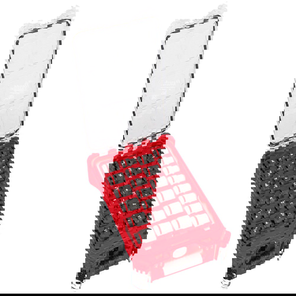 Impact Socket Set: 27 Pc, 1/2